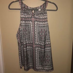 White House Black Market Silky Tank